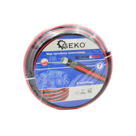 Garden hose BLACK&RED 1  20m (strong)
