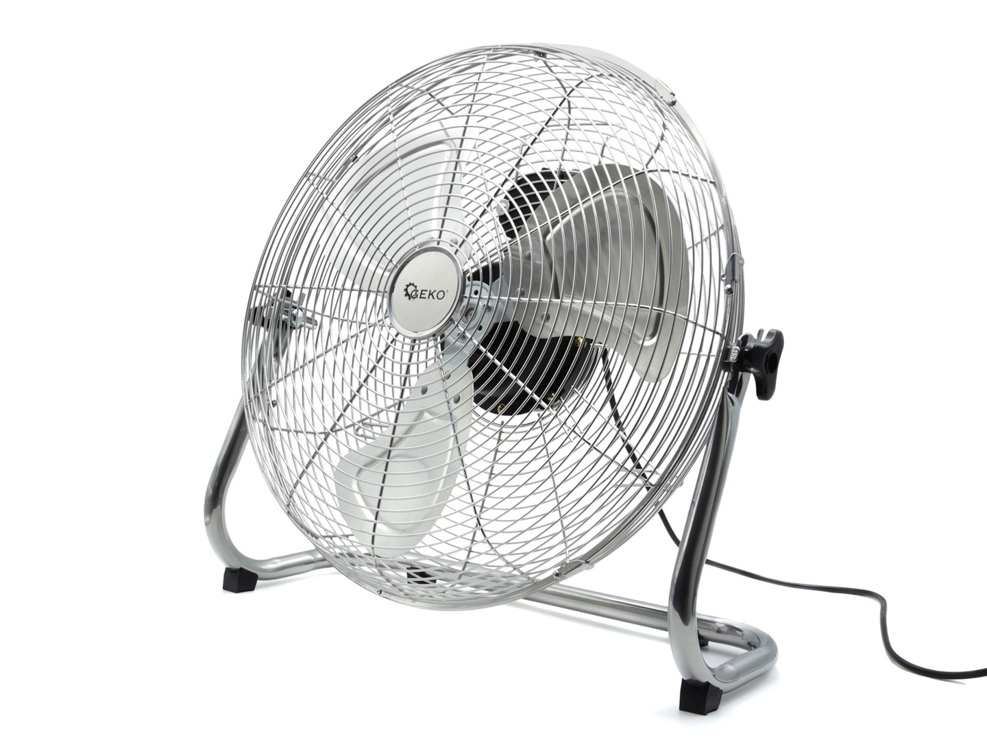 Podlahový ventilátor 40 cm INOX oceľ (1)