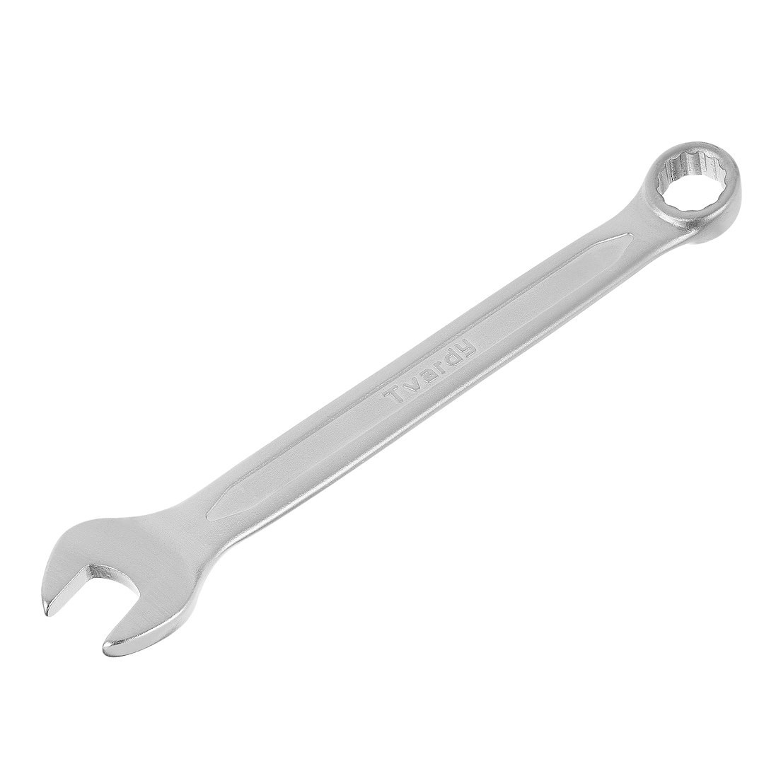 Combination spanner, satin, CRV, Cold stamped 9mm