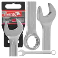 Combination spanner, satin, CRV, Cold stamped 18mm