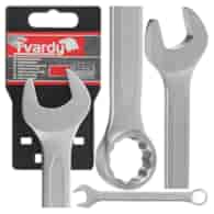 Combination spanner, satin, CRV, Cold stamped 24mm