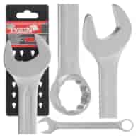 Combination spanner, satin, CRV, Cold stamped 30mm