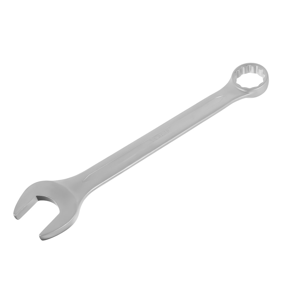 Combination spanner, satin, CRV, Cold stamped 41mm