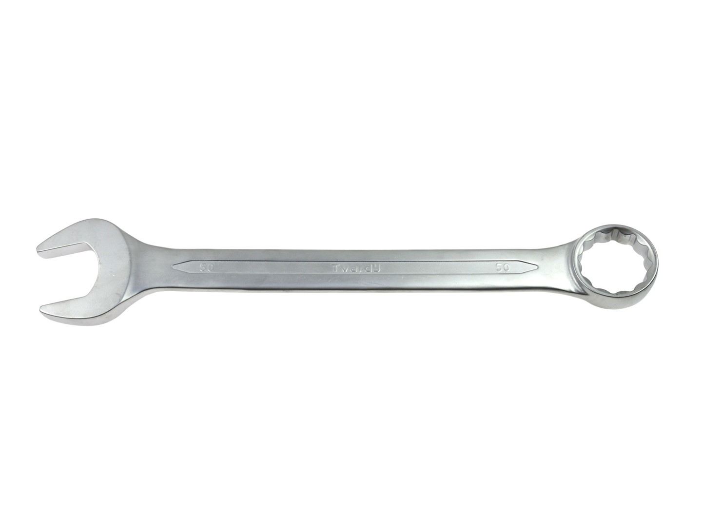 Combination spanner, satin, CRV, Cold stamped 46mm