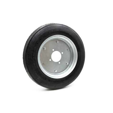 Pneumatic wheel with tube 4.00-10