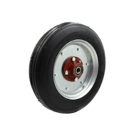 Pneumatic wheel with tube 4.00-10 with hub