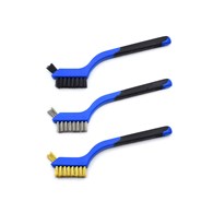 3pcs Mini Wire Brush Set 180mm GEKO