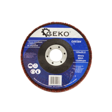 Non-Woven Nylon Flap Satin Polishing Disc 125x22.23 mm