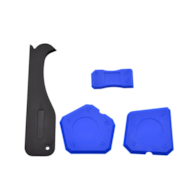 Silicone trowels with cutter 4pcs