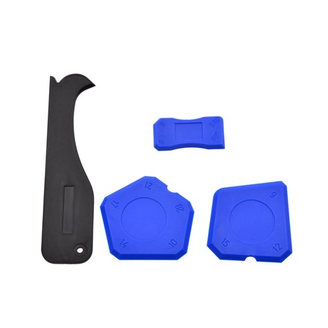 Silicone trowels with cutter 4pcs