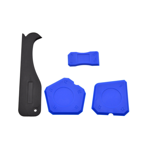 Silicone trowels with cutter 4pcs