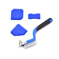 Silicone trowels with brush 4pcs