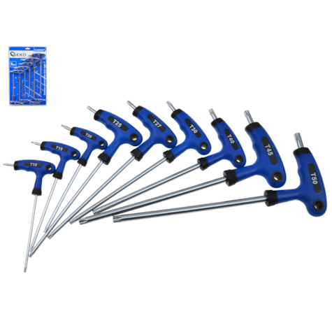T torx 9pc screwdrivers