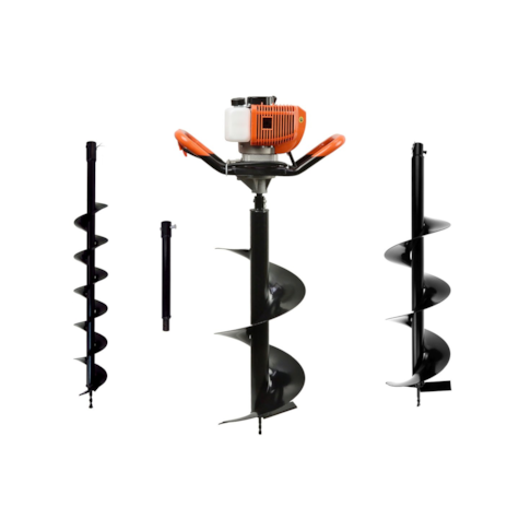 Earth Auger + drills(10cm,20cm,30cm) + adaptor 50cm