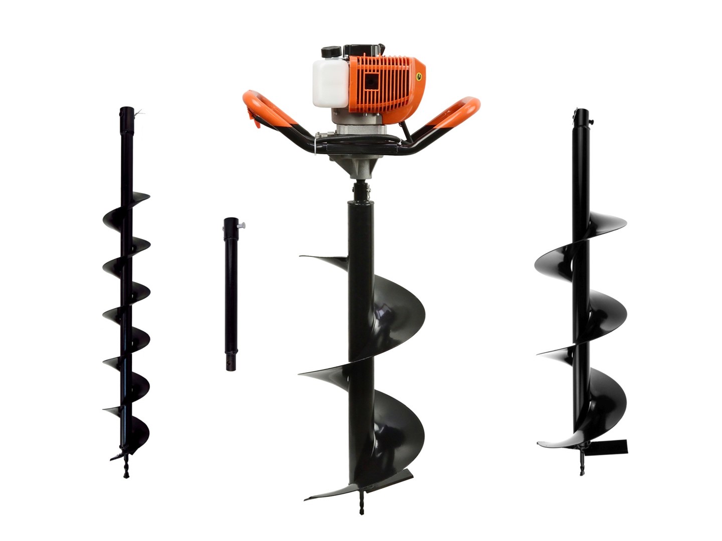 Earth Auger + drills(10cm,20cm,30cm) + adaptor 50cm