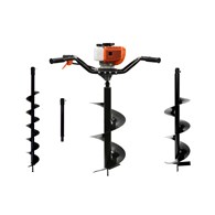 Earth Auger (2 people) + drills(10cm,20cm,30cm) + adaptor 50cm