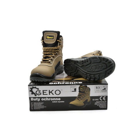 Safety shoes model no. 7 nubuck leather - size 41