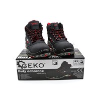 Safety shoes model no. 9 black nubuck leather S3 SRC - size 41