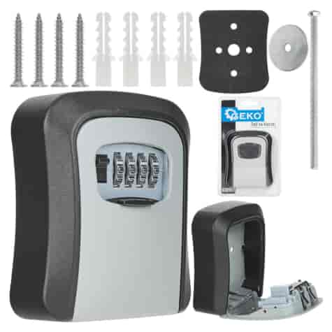 Key safe 4-digit combination lock