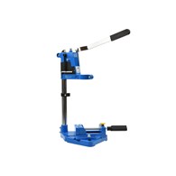 Drill stand with bench vice