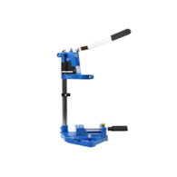 Drill stand with bench vice