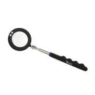 Telescoping inspection mirror with lamp  265-920mm