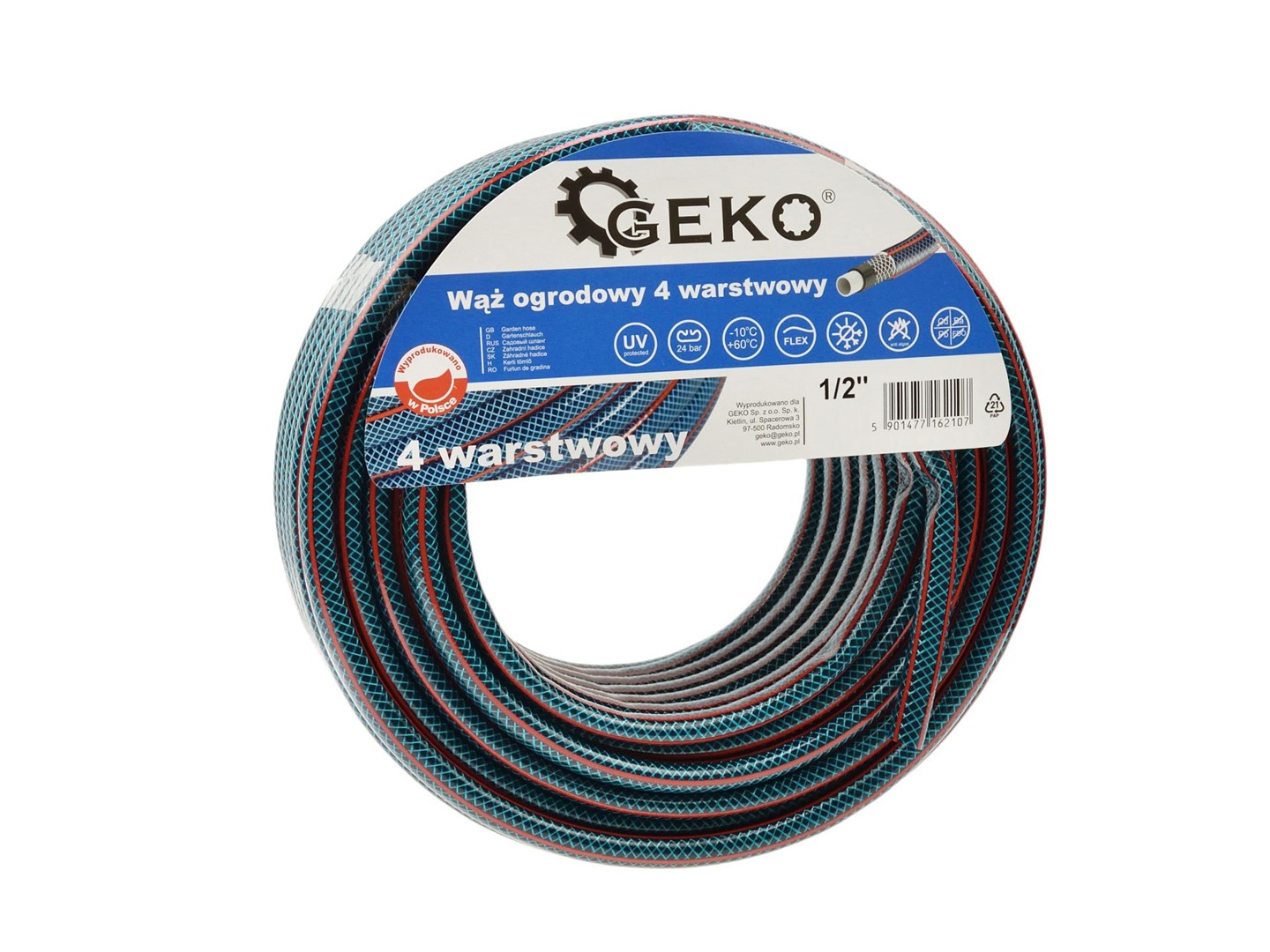 Garden hose 4 layer 1/2  20m GEKO