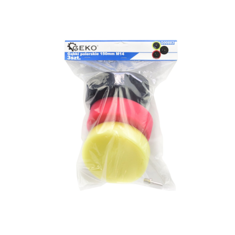 3pcs sponge polishing pad set 150mm M14