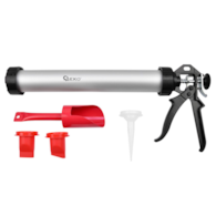Aluminium caulking gun