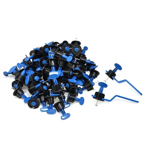 Set of levellers 100pcs + wrenches 2pcs