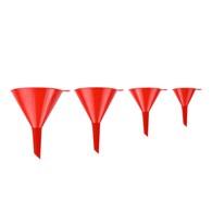 4pcs plastic funnel 52 76 100 120 mm