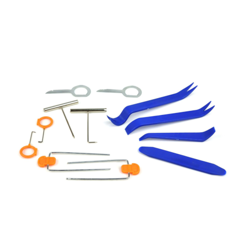 trim and radio molding removal tool set