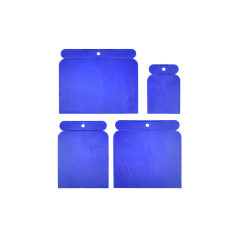 4pcs plastic scraper set