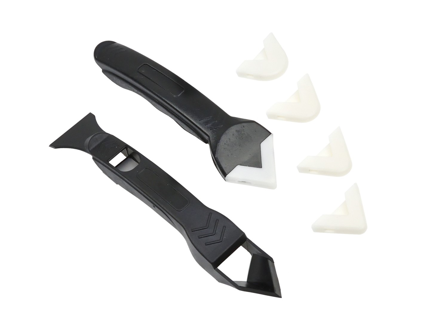 Silicone caulking tools grout scraper