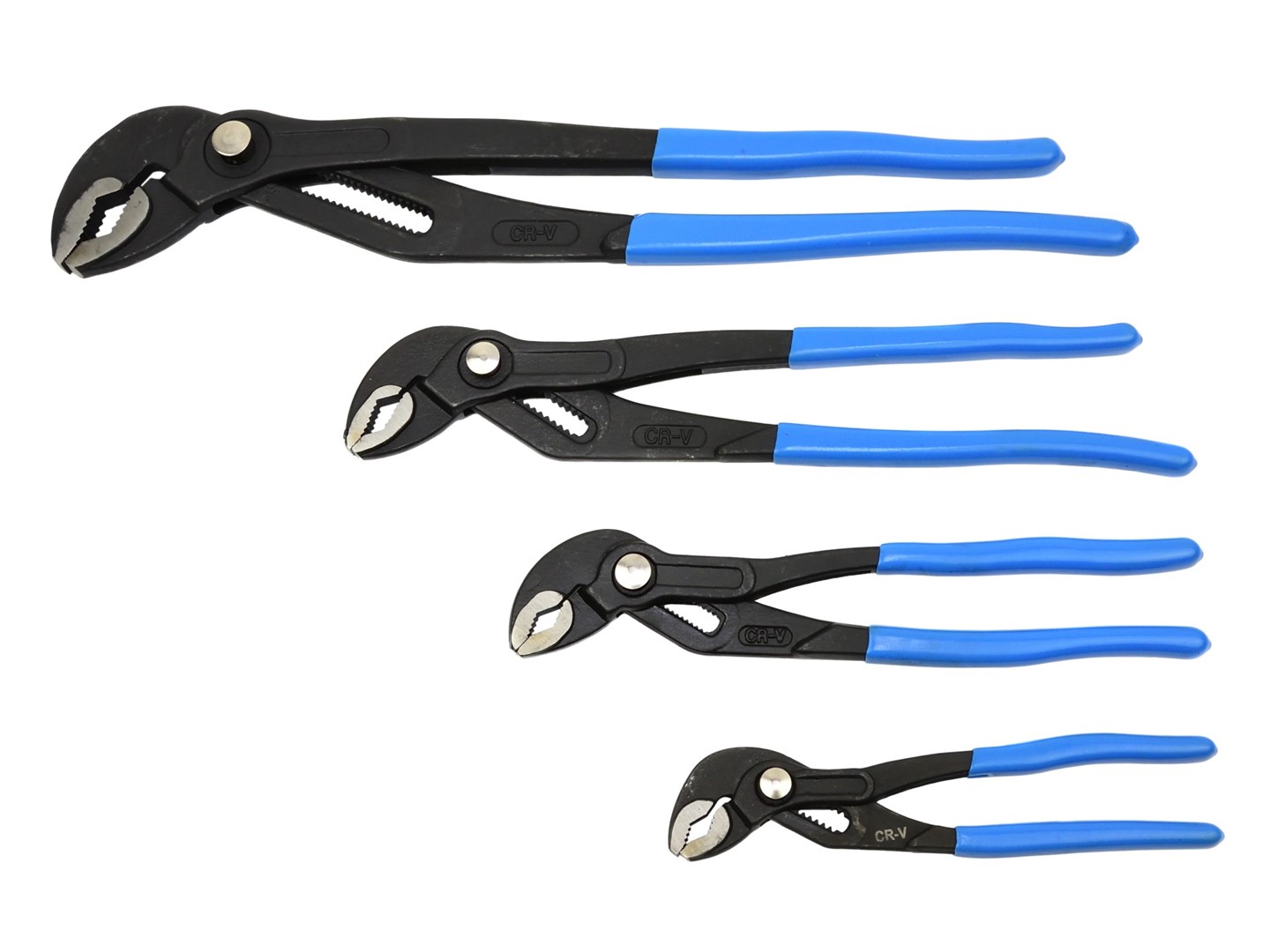 Set of water pump pliers 4pcs 175-400mm