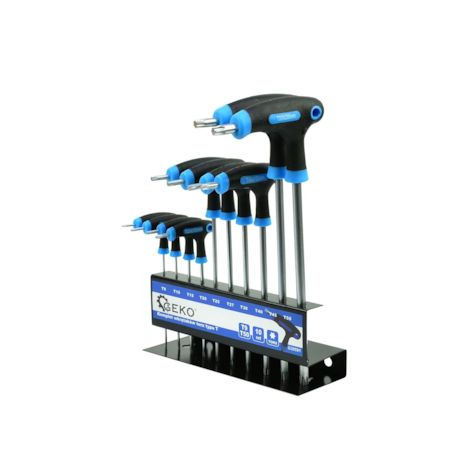 T type 10pcs set of screwdrivers Torx T9-T50