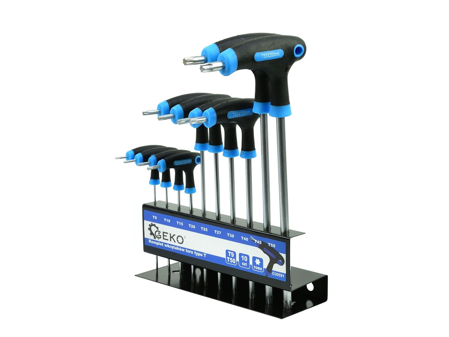 Kpl. wkrętaków torx typu T  T9-T50 10el. (10)