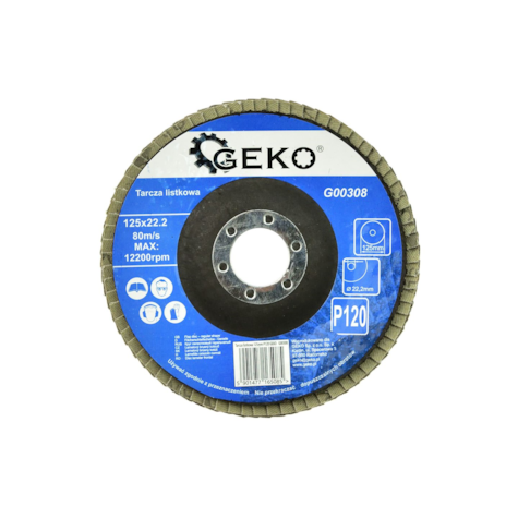 Aluminium Oxide Flap Disc 125mm Grit 120
