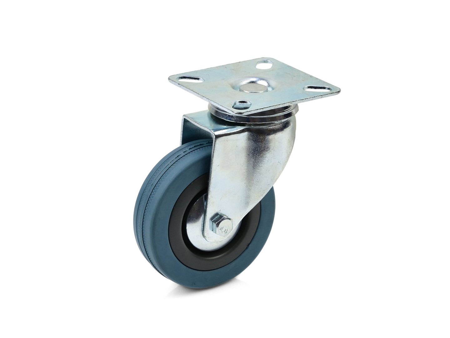 PR caster wheel swivel plate 75mm