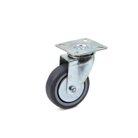 caster wheel swivel plate 75mm