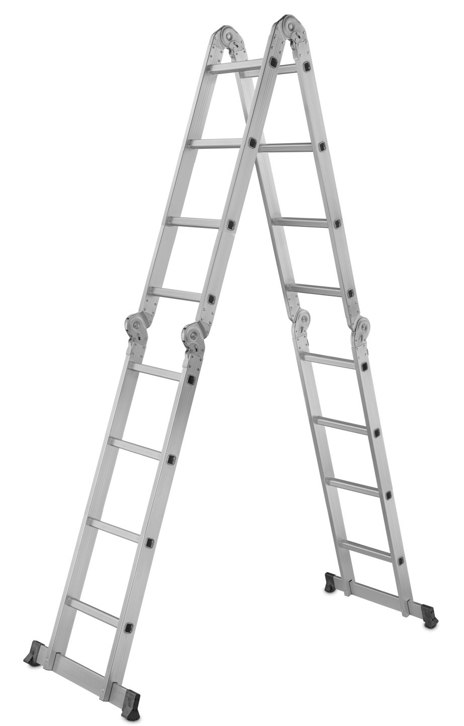 Kĺbový multifunkčný rebrík 4,7 m + plošiny (1)