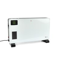 Convector heater with remote and LCD display