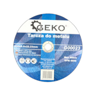 Tarcza do metalu 230x2,0 GEKO (25/50/100)