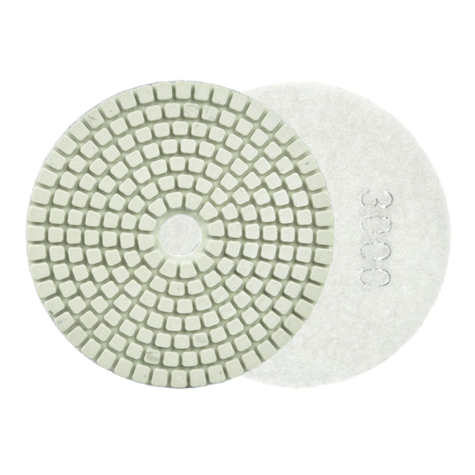 Diamond polishing pad 100mm G3000