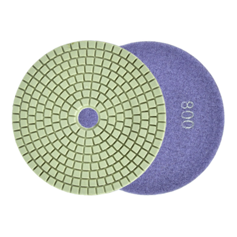 Diamond polishing pad 125mm G800