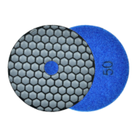 Diamond dry polishing pad 100mm G50