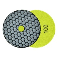 Diamond dry polishing pad 100mm G100