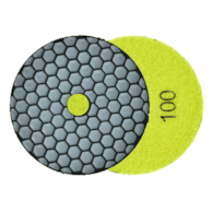 Diamond dry polishing pad 100mm G100