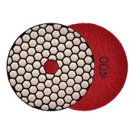 Diamond dry polishing pad 100mm G400