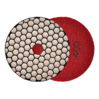 Diamond dry polishing pad 100mm G400